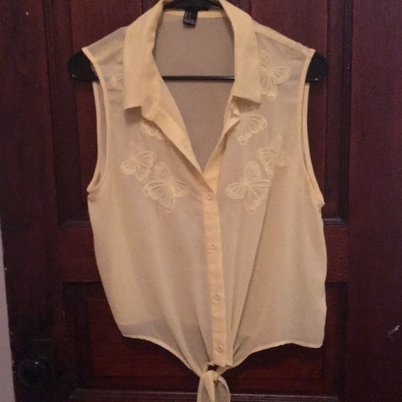 Yellow tank top - Picture 1 of 4